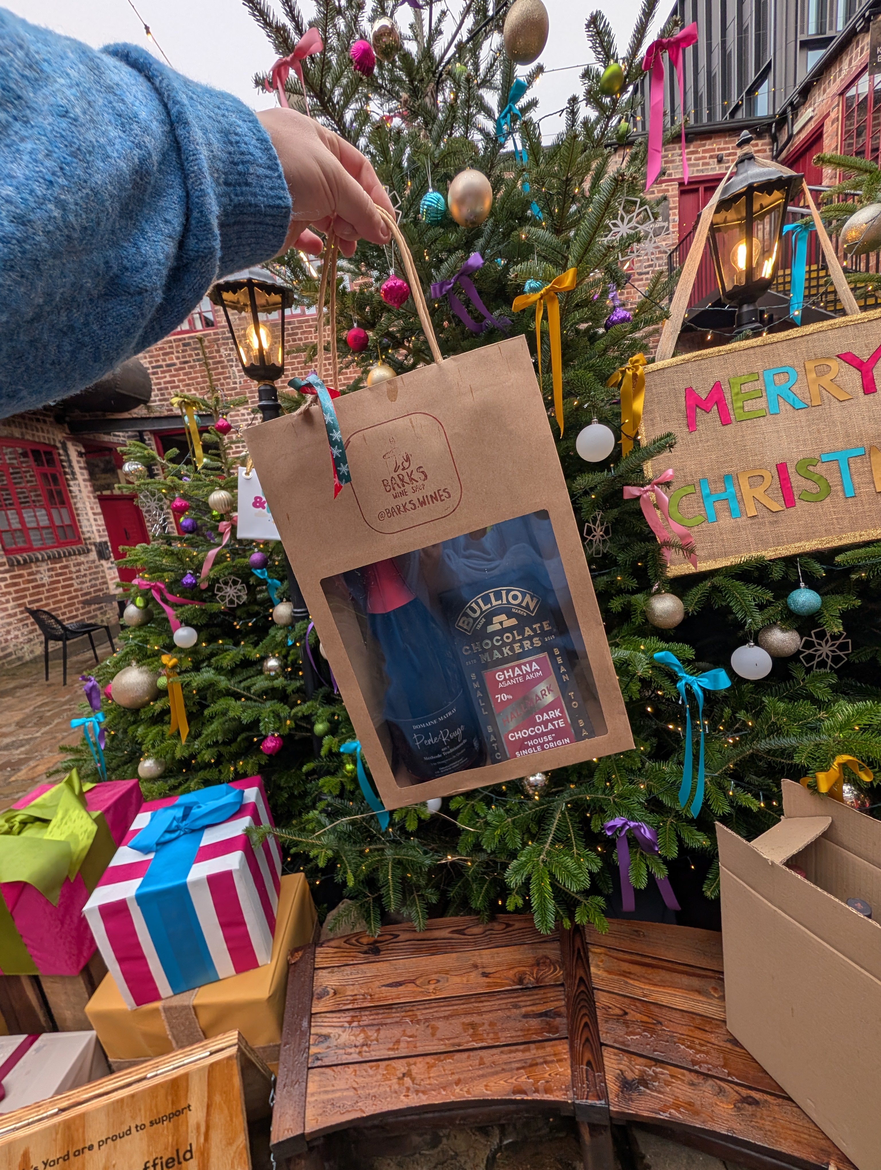 Fizzy Red and Chocolate Bag